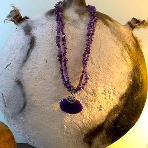 Premier Design purple necklace
